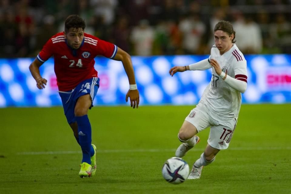 Marcelo Flores debutó con la Selección Mexicana.