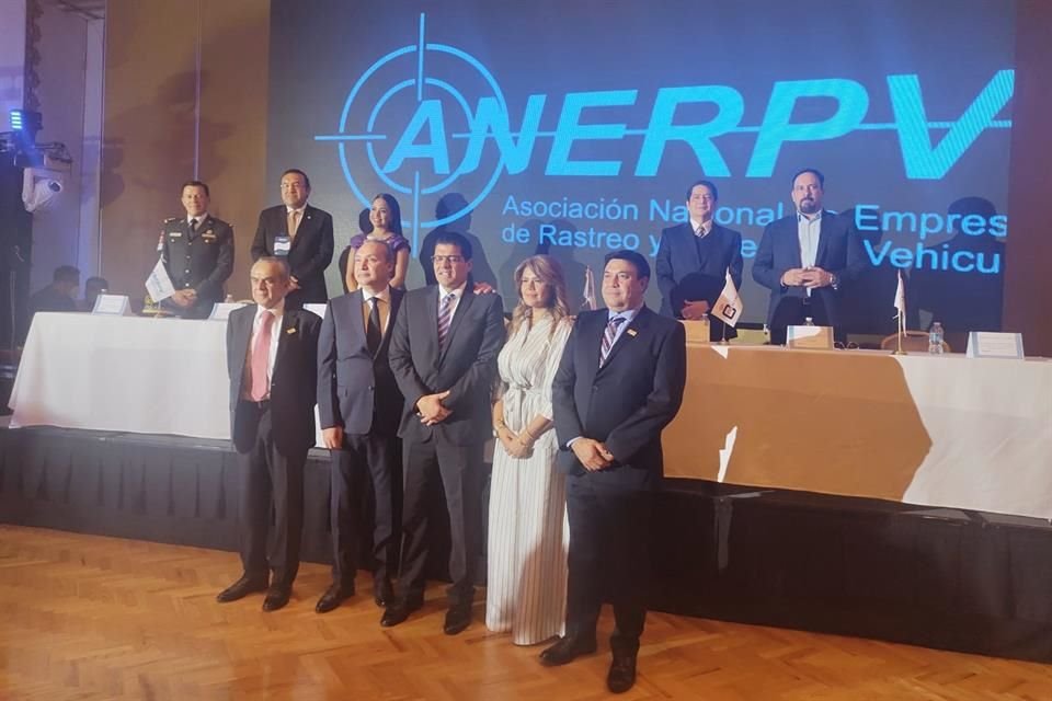 Reunión de la Asociación Nacional de Empresas de Rastreo y Protección Vehicular (ANERPV).