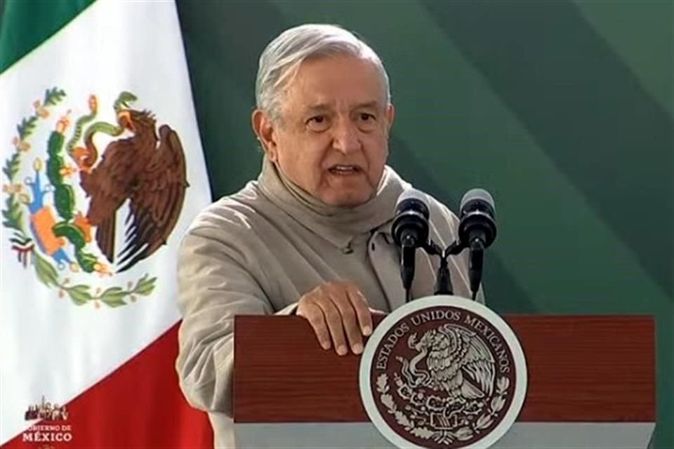 AMLO ofreció conferencia desde Tijuana.