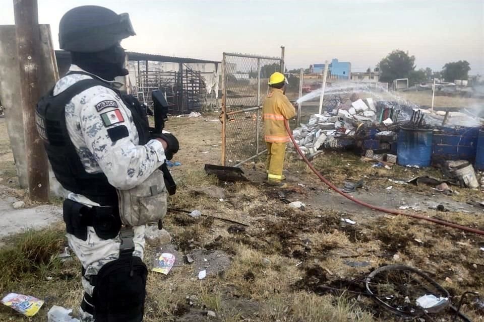Una explosión se registró en un polvorín en la Colonia El Mirador, en Tultepec; autoridades de Edomex y GN se encuentran en la zona.