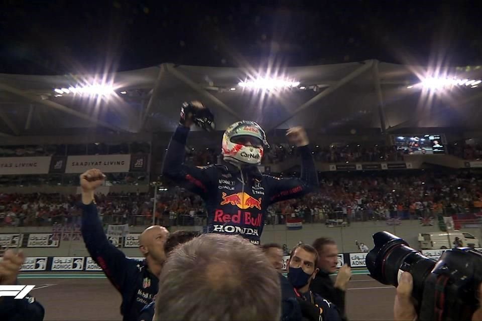 Verstappen es el campeón de la F1.