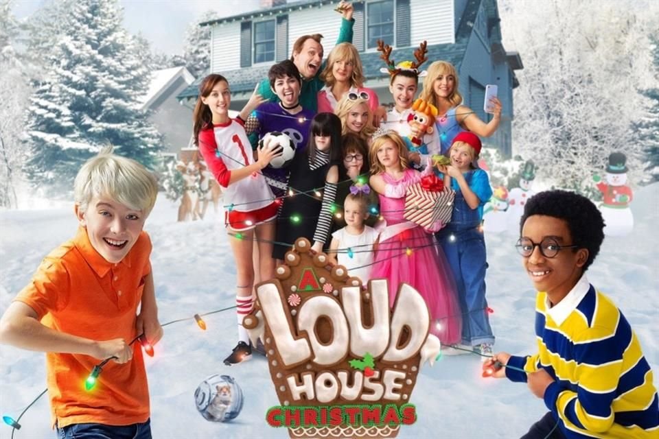 La cinta live action 'A Loud House Christmas' ya está disponible en la plataforma streaming de Paramount+.