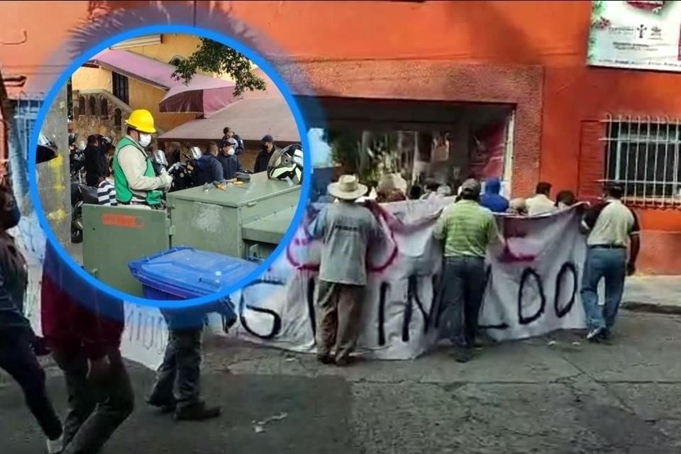 Los empleados demandan el pago de quincenas atrasadas, así como su aguinaldo.