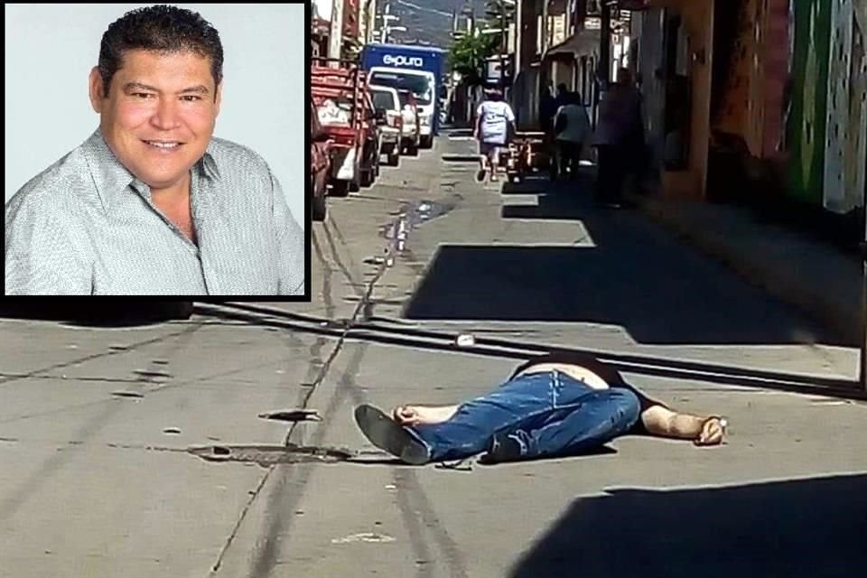 Nava Astudillo fue asesinado por un comando cerca del panteón municipal.