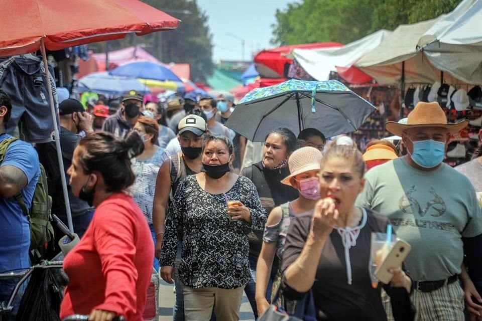 En términos absolutos, la población desocupada fue de 2.2 millones de personas durante marzo.