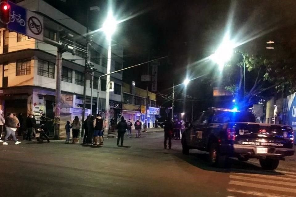 Ayer por la noche, un hombre fue asesinado a balazos en la Colonia 20 de Noviembre, Venustiano Carranza.