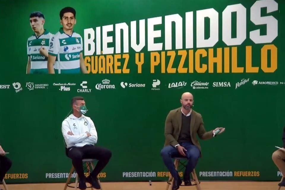 La directiva aseguró que con Leo Suárez y Franco Pizzichillo el plantel está completo.