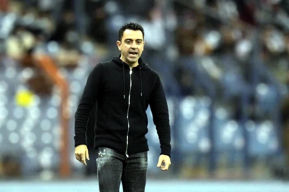 Xavi Hernández supo levantar a su equipo, pero no fue suficiente.