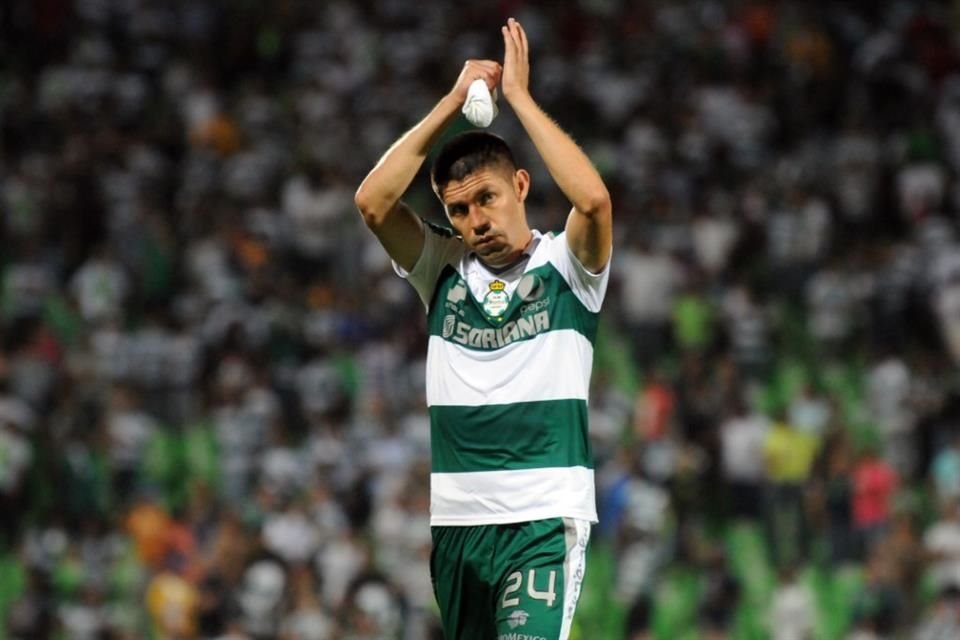 Oribe Peralta ganó dos títulos de Liga con los laguneros.