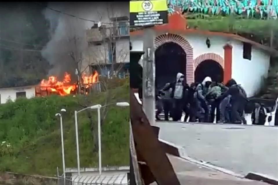 Siete casas fueron quemadas en Oxchuc, municipio que se mantiene en conflicto tras elecciones por usos y costumbres.