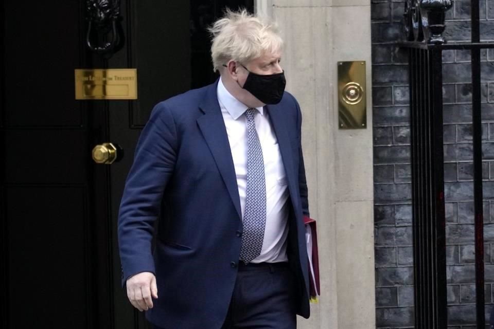 El Primer Ministro, Boris Johnson.