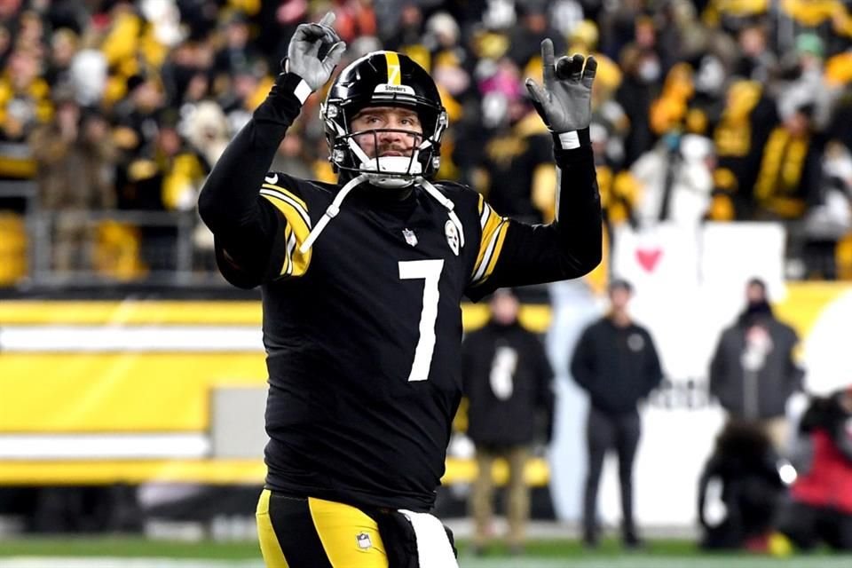 Ben Roethlisberger podría despedirse este domingo de los emparrillados.