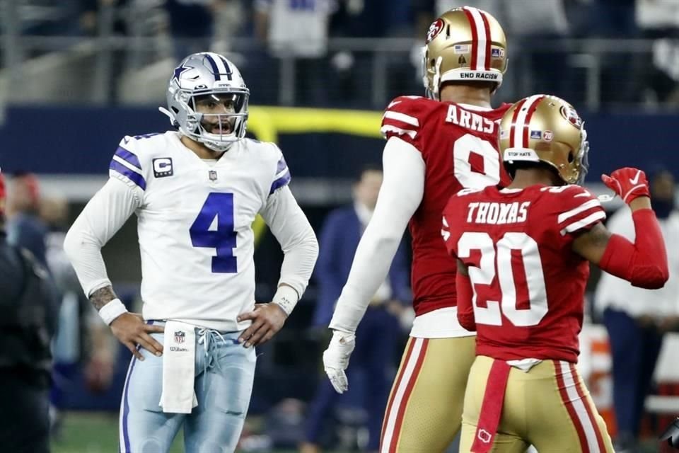 Dak Prescott se disculpó con los oficiales.