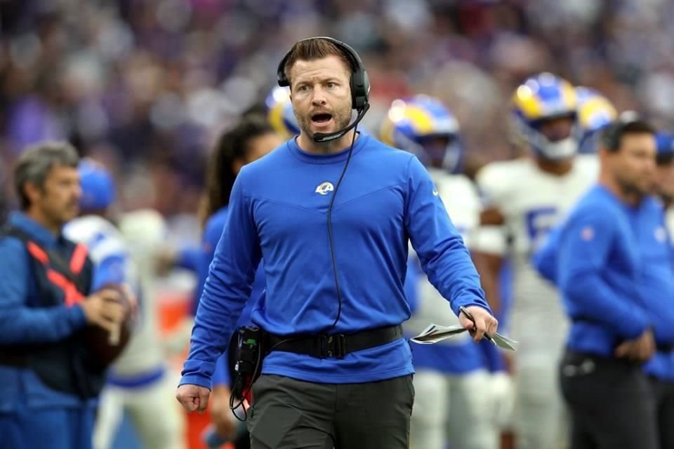 Sean McVay será el entrenador en jefe más joven en la Ronda Divisional.