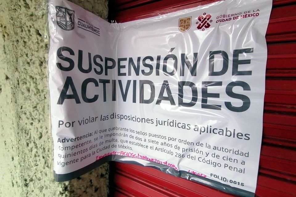 Varios integrantes de Morena consideraron 'sospechoso' que la Administración opositora ordenara la inspección un día antes de que en el Salón se celebrara una asamblea de la 4T.