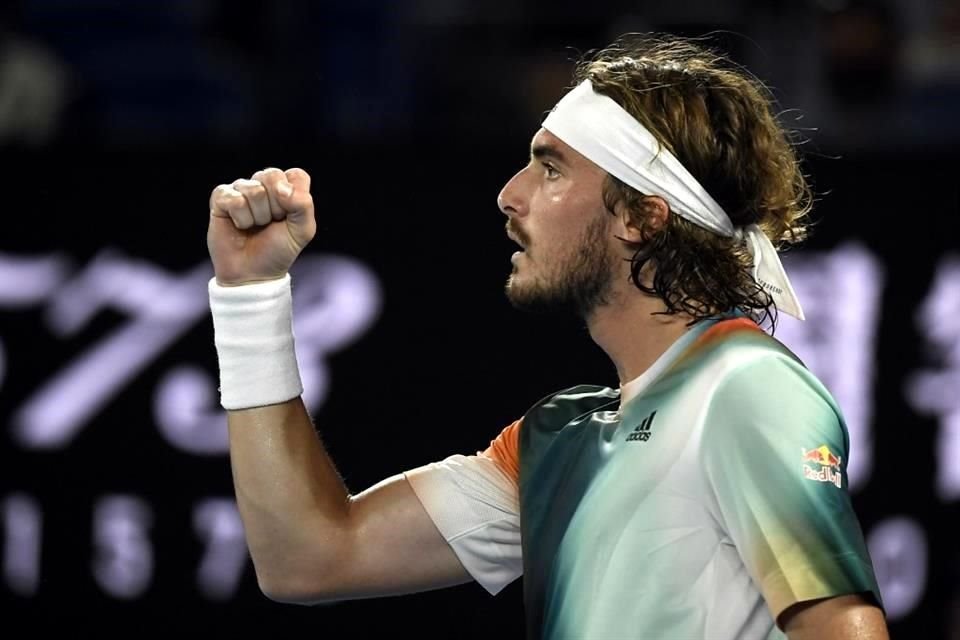 Stefanos Tsitsipas avanzó a Semifinales del Abierto de Australia.