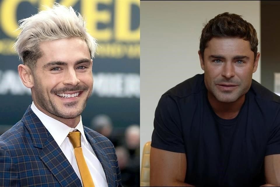 Zac Efron llamó la atención por lo cambiado que luce su rostro. El actor apareció, este jueves, en un video por El Día de la Tierra (der.) y los internautas detectaron varios 'arreglitos'.