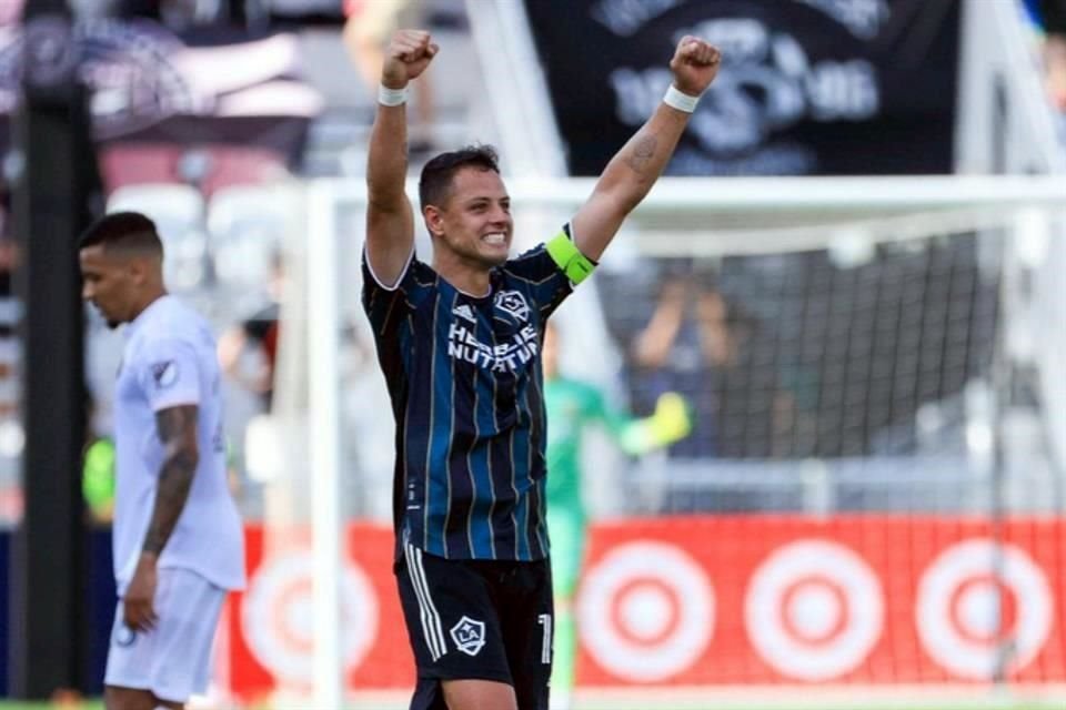 'Chicharito' comenzó bien la temporada de la MLS.