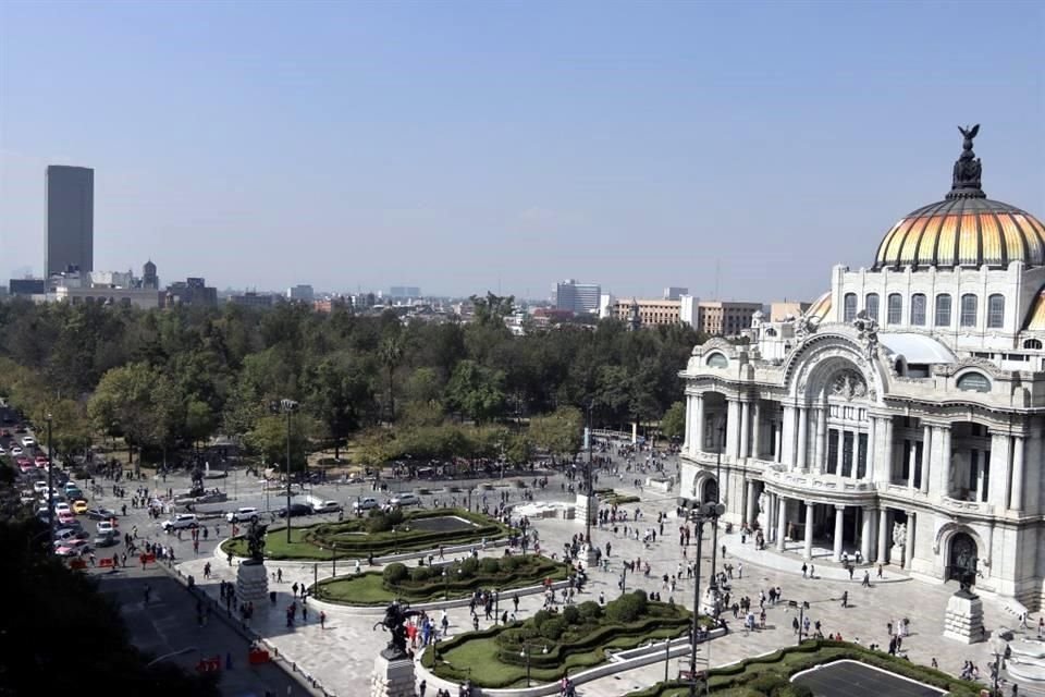 La Alameda Central es el parque que más reportes de robo acumuló.