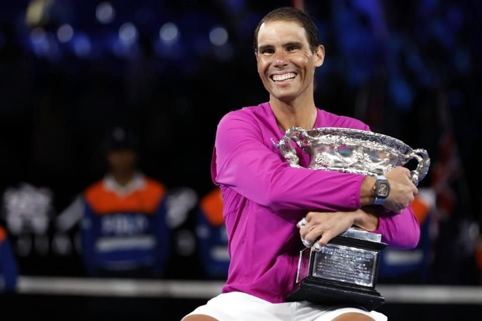 Rafael Nadal  mencionó que es genial ganar un Grand Slam en este momento de su carrera.