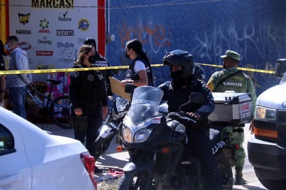 La agresión ocurrió en un negocio ubicado en Avenida Juan Manuel Ruvalcaba, al cruce con la Calle Santa Lucía.