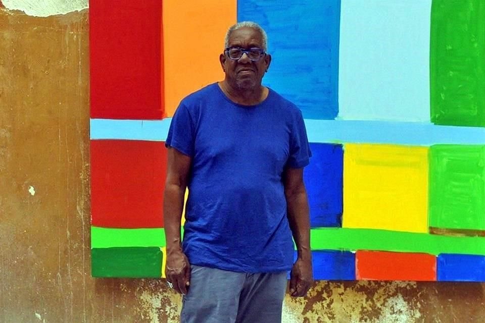 El artista Stanley Whitney tiene 76 años; siempre ha entendido a la pintura como una casa.