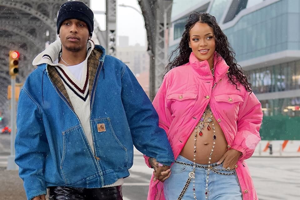 Rihanna y A$AP Rocky tendrán a su primer bebé juntos