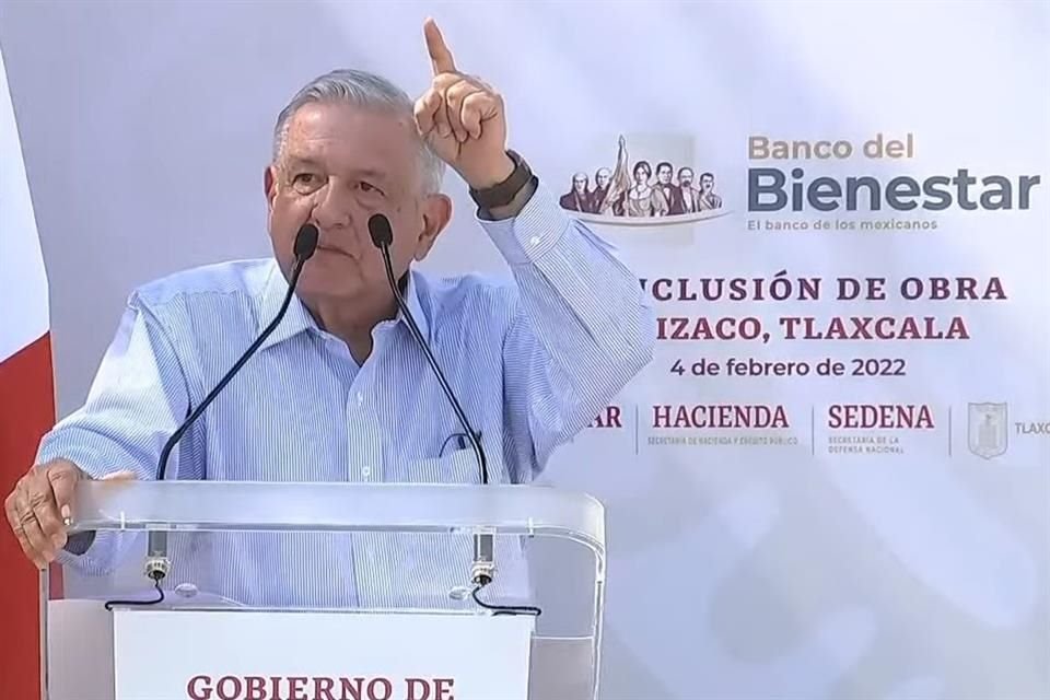 El Presidente inauguró Banco del Bienestar en Apizaco.