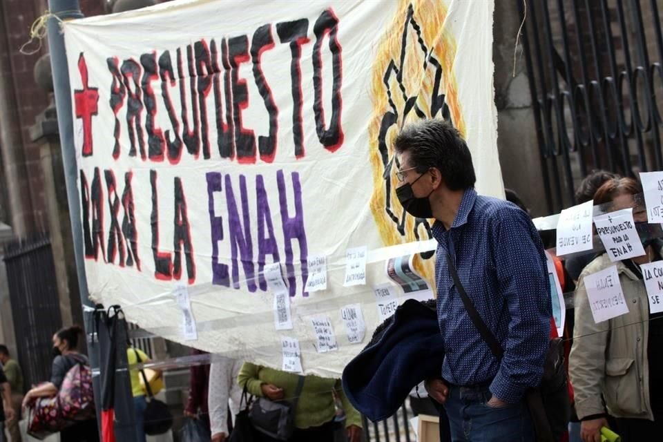 La Asamblea de la ENAH pidió la intervención de la Secretaría de Gobernación.