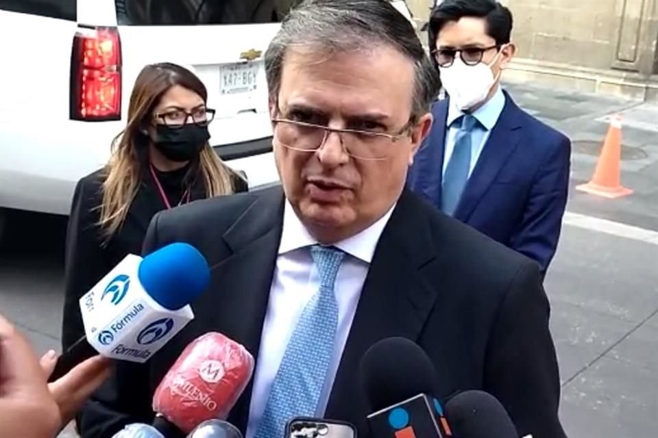 Marcelo Ebrard, Canciller de México.