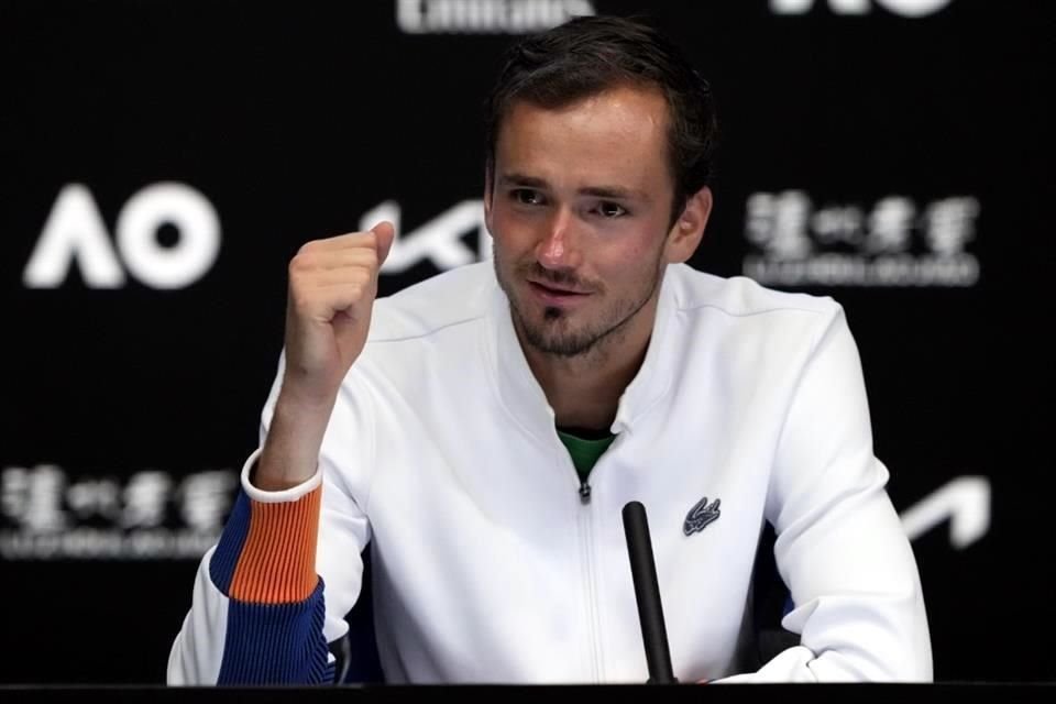 Daniil Medvedev quiere coronarse en Acapulco y esperar a lo que haga Novak Djokovic en Dubai para saber si es el nuevo número uno del mundo.