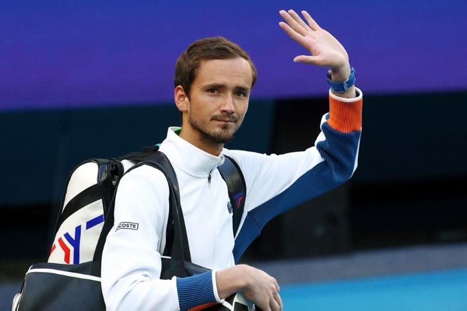 Daniil Medvedev promete dar un gran partido.