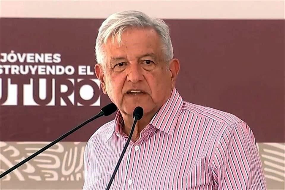 El Presidente reiteró su llamado a los partidos y gobiernos a no repartir despensas en periodo electoral.