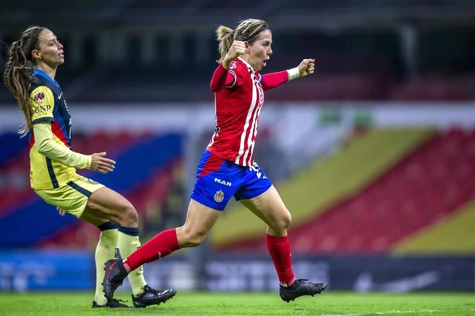 Alicia Cervantes suma 15 goles en 13 jornadas.