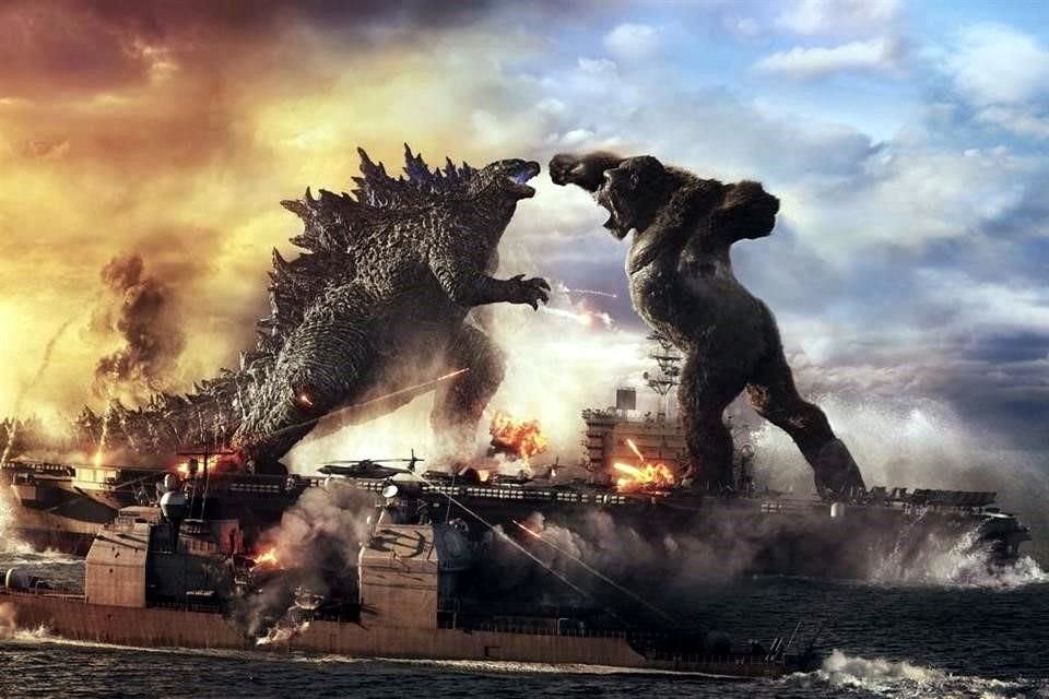 La película 'Godzilla vs. Kong' estrenó este fin de semana en varias partes del mundo, incluyendo México, recaudando 121.8 millones de dólares.