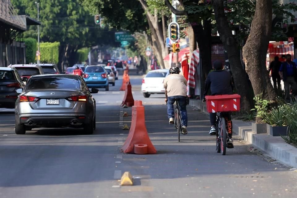 Expertos aseguraron que el anuncio de Sheinbaum es gracias al incremento de ciclistas en la avenida, así como del trabajo de sociedad civil, activistas y ciclistas.