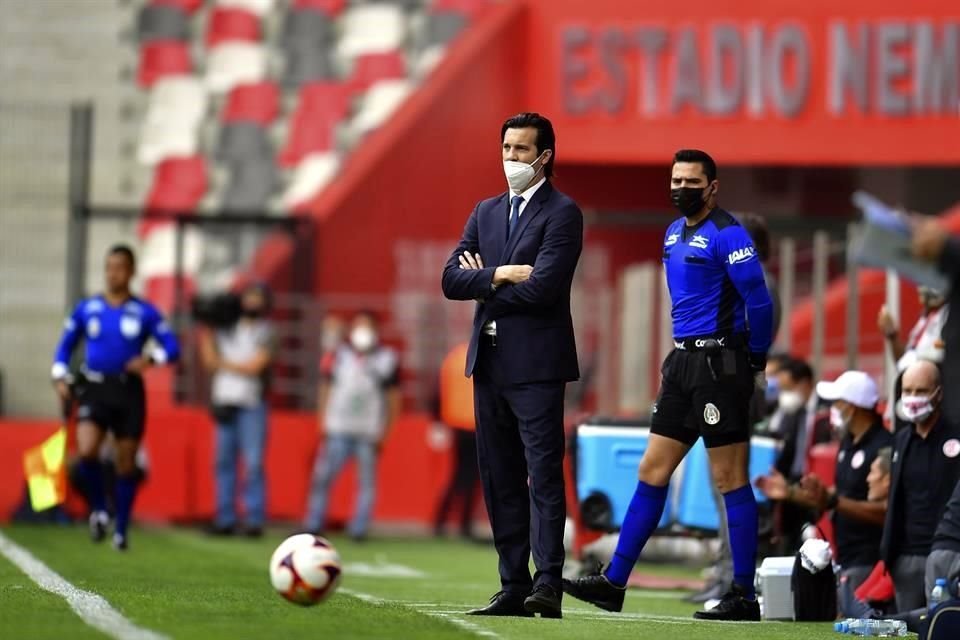 Santiago Solari espera que su equipo comience a reaccionar en esta Jornada 8.