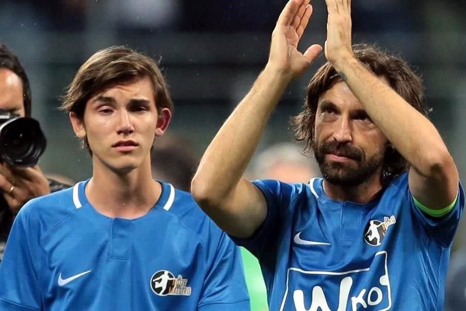 Pirlo y su hijo recibieron amenazas de muerte.