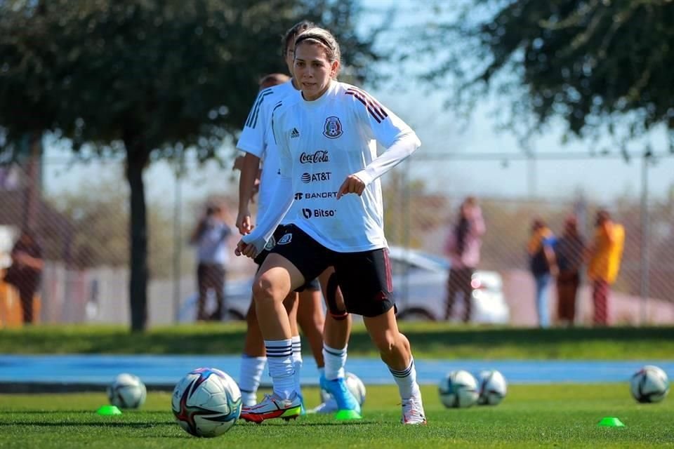 Alicia Cervantes admitió que está lista para el partido de este jueves.