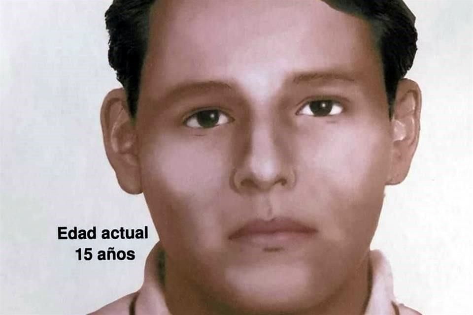 El año pasado la familia Macías López hizo este retrato hablado, cuando Chavita tenía 15 años.