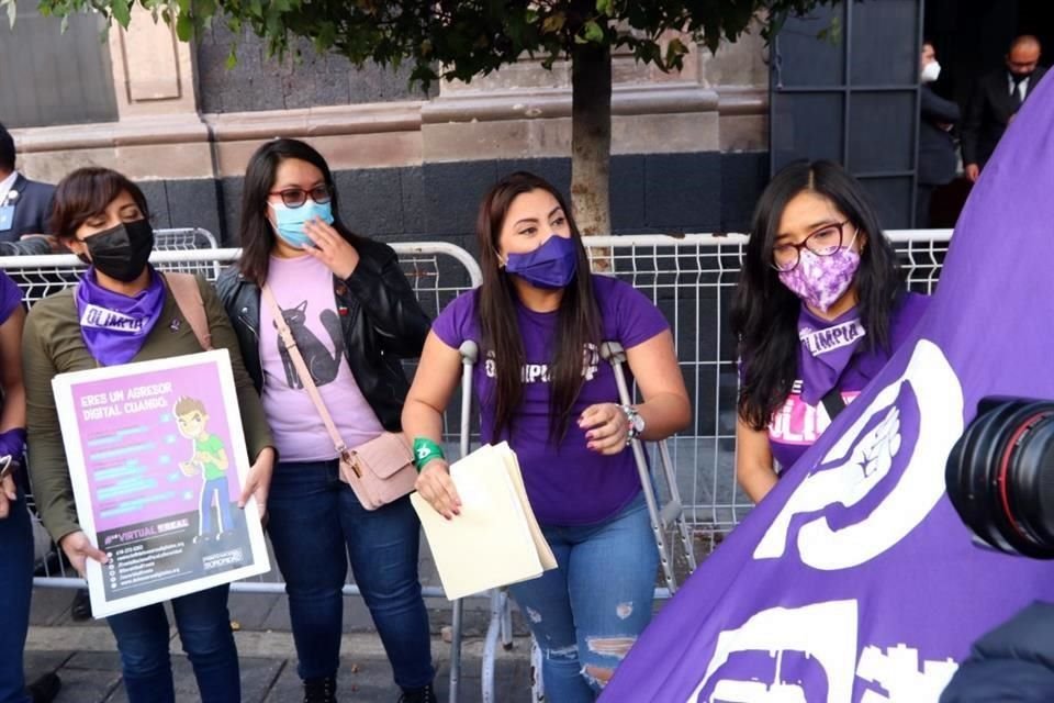 Con motivo de la aprobación de la #LeyOlimpia en Edomex, Olimpia Coral Melo presentó una petición al Congreso Local para realizar adecuaciones y atender la violencia digital.