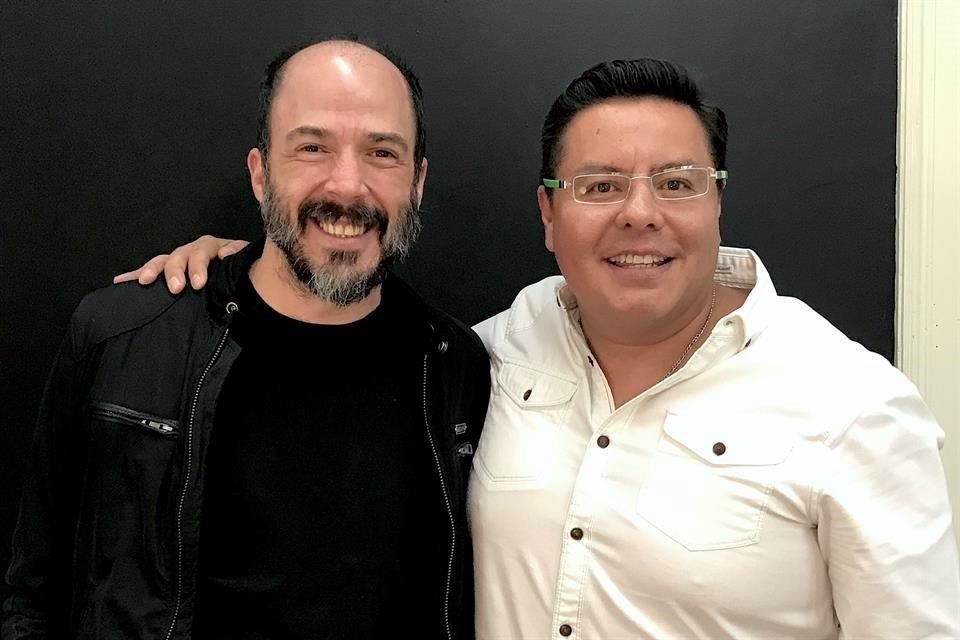 Eduardo Pérez 'Spooky' y Lalo González.