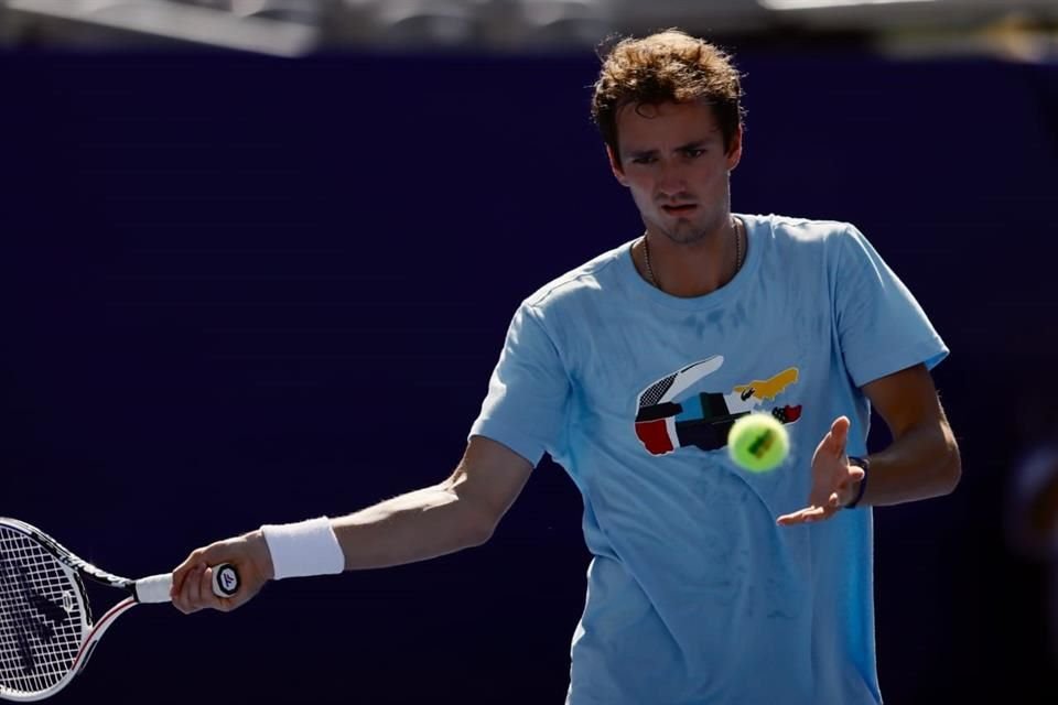 Daniil Medvedev quiere conquistar la cima de la ATP.