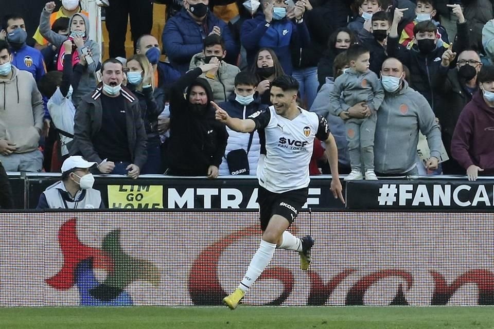 Carlos Soler marcó el único tanto de los locales.