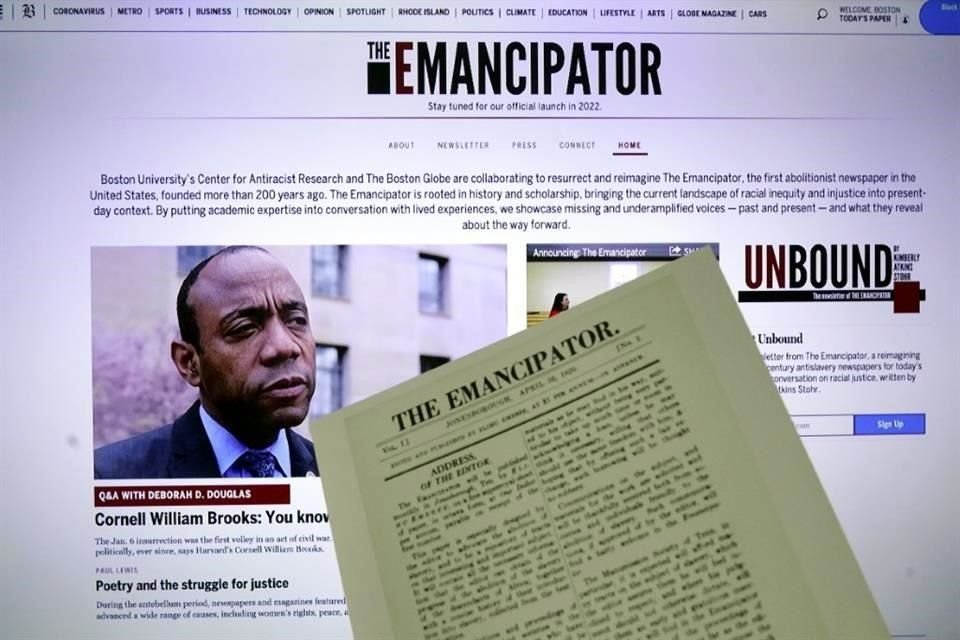 El Emancipator original fue fundado en 1820 en Jonesborough, Tennessee, por el empresario metalúrgico Elihu Embree, con el fin explícito de 'abogar por la abolición de la esclavitud'.