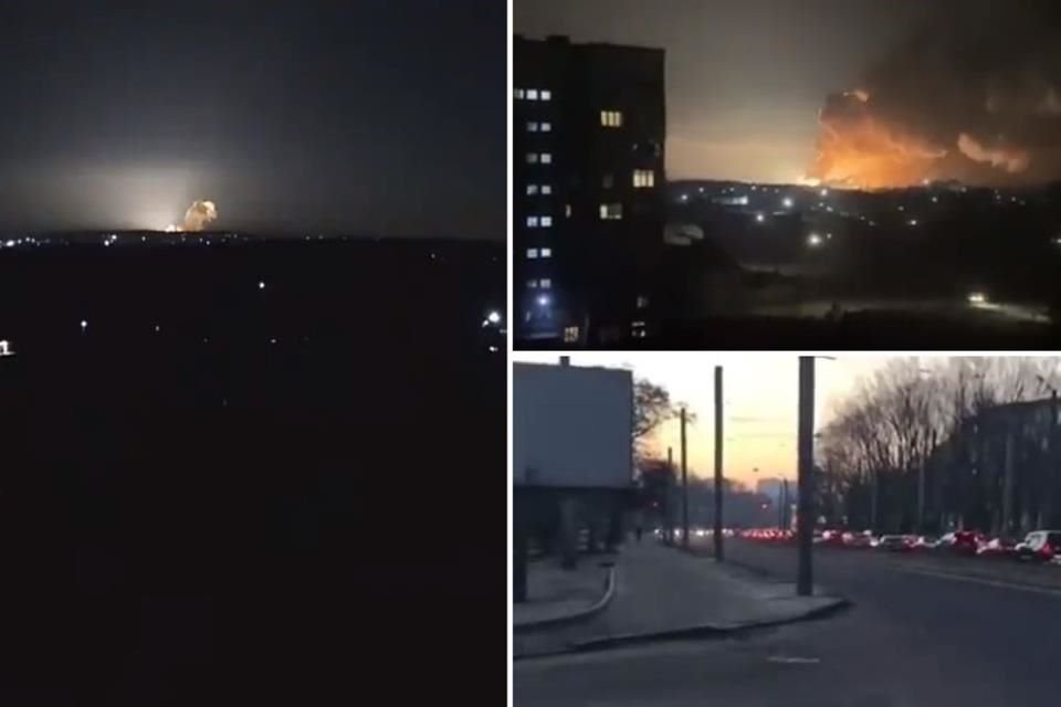 Autoridades de Ucrania confirmaron que ciudadades como Kiev, Járkov y Kramatorsk fueron atacadas tras incursión militar por parte de Rusia.