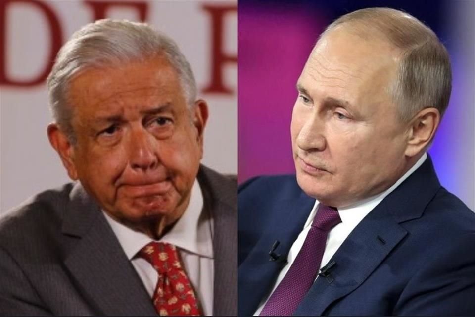 Andrés Manuel López Obrador y Vladimir Putin.