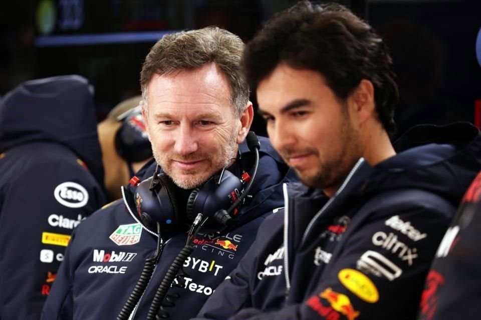 Christian Horner se mostró contento con la respuesta de las novedad del RB18.