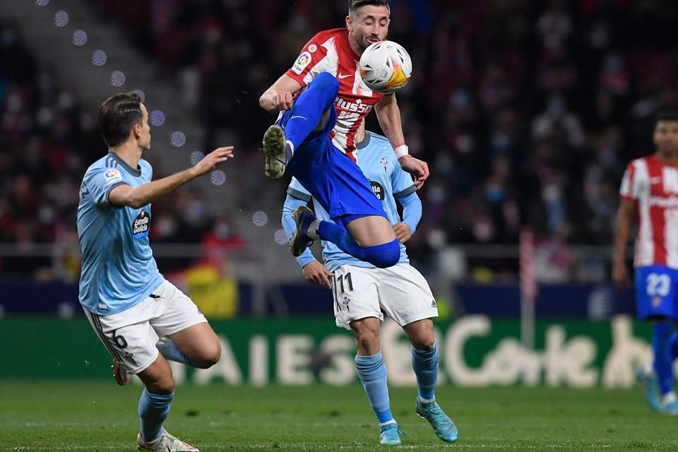 Herrera se volvió a adueñar del mediocampo colchonero.