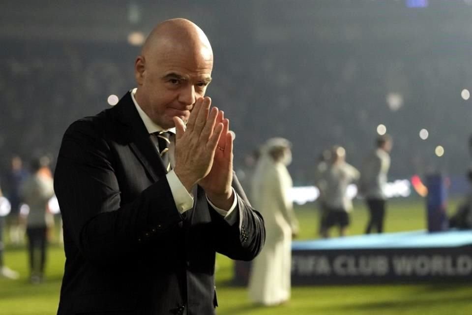 Gianni Infantino, presidente de la FIFA.